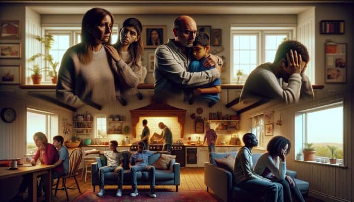Mental Health in UK Family Dynamics