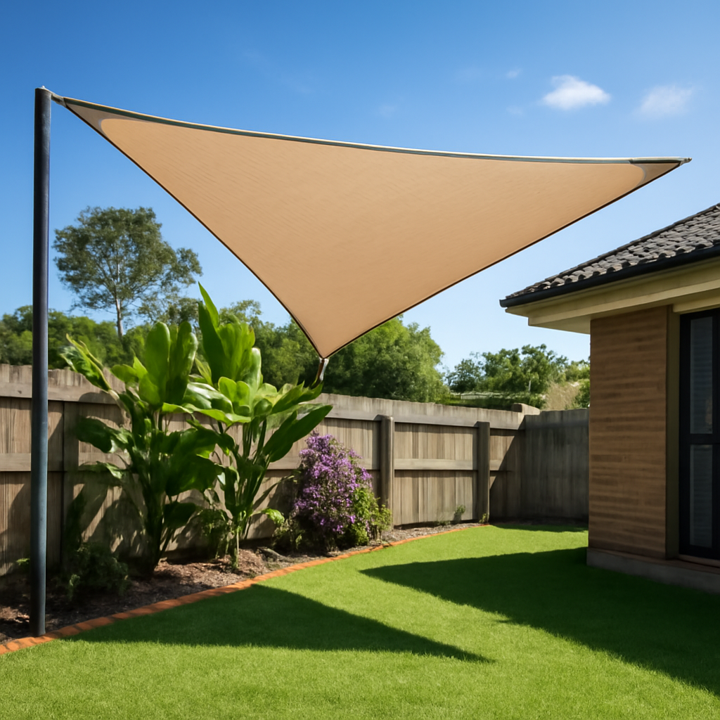 Illustration highlighting approvals, materials, and maintenance across Brisbane councils related to shade options for Brisbane backyards