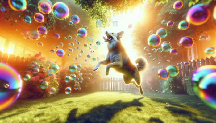 Bubble Chasing: The Ultimate Outdoor Fun for Pets