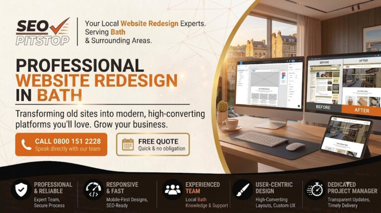 Website Redesign: Expert Guide for Small Businesses in Bath