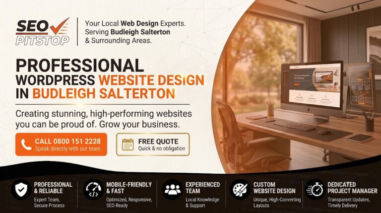 WordPress Design Services for Budleigh Salterton Websites