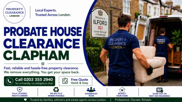 Probate House Clearance Services Made Easy in Clapham