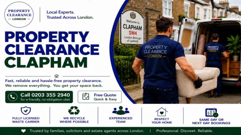 Property Clearance Services in Clapham: Efficient Solutions