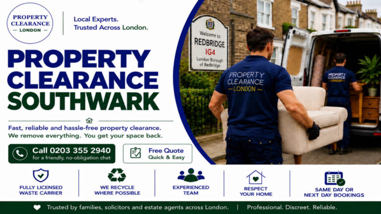 Property Clearance Services in Southwark: Expert Help Available
